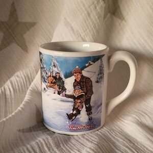 Tim Horton's Coffee Mug Tea Cup Skating Pond #3 Collector Series Made in England